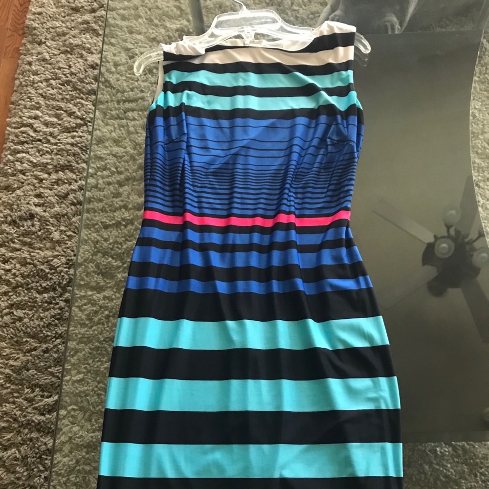 Cache colorful midi dress